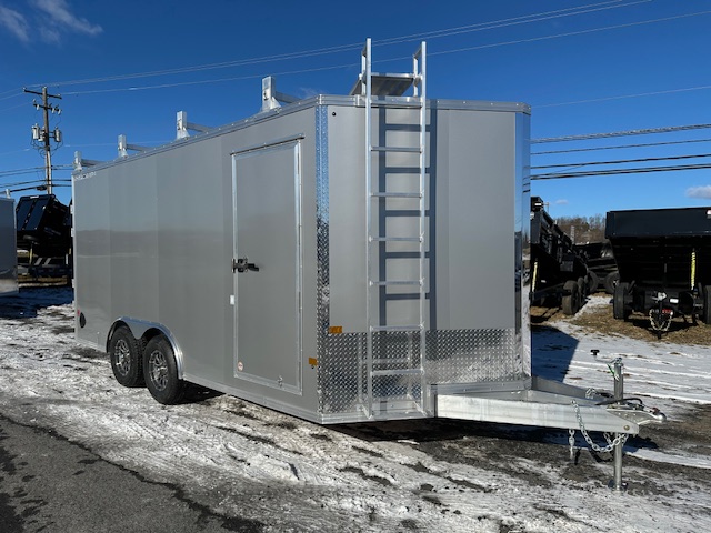 Cargo Pro 8.5 x 16 Aluminum Enclosed Contractor Trailer