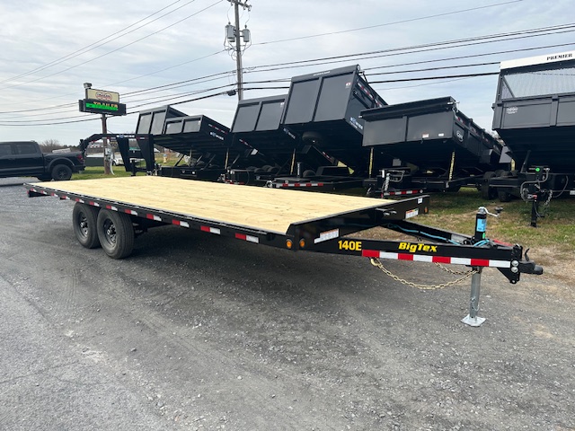 Big Tex 8.5 X 22 Deckover Equipment Trailer – Flat Deck