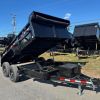 CAM Superline 6 x 12 Dump Trailer – Ladder Ramps