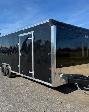 Car Mate 8.5 x 24 Enclosed Custom Car Trailer – Finished Interior