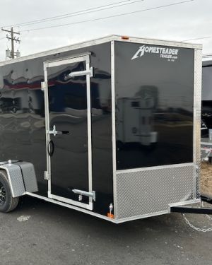 Homesteader 7 x 12 V-Nose Enclosed Cargo Trailer