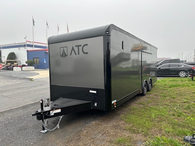 ATC 8.5 x 24 Aluminum Custom Car Trailer – RM500 Black Trim