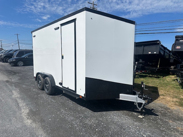 ATC 7.5 x 14 Aluminum Enclosed Cargo Trailer – Black Trim