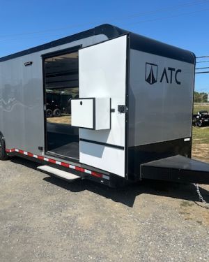 ATC ROM 550 Aluminum 8.5 x 28 Enclosed Car Trailer