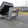 BWise 7 x 14 Gooseneck Dump Trailer – Combo Gate & Ramps