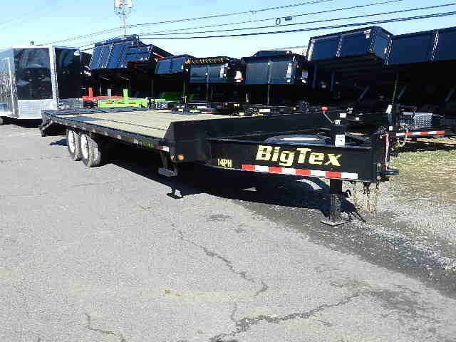 Big Tex 8.5 x 25 Deckover Equipment Trailer – Mega Ramps