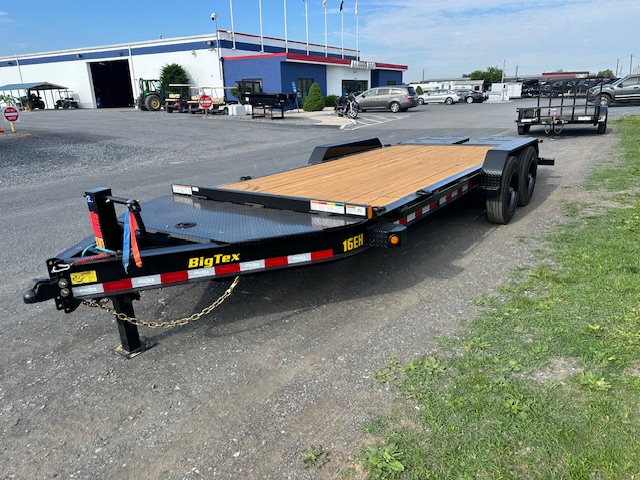 Big Tex 16EH Low Profile 7 x 18 Equipment Trailer – Mega Ramps