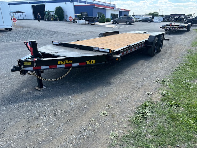 Big Tex 16EH Low Profile 7 x 18 Equipment Trailer – Mega Ramps