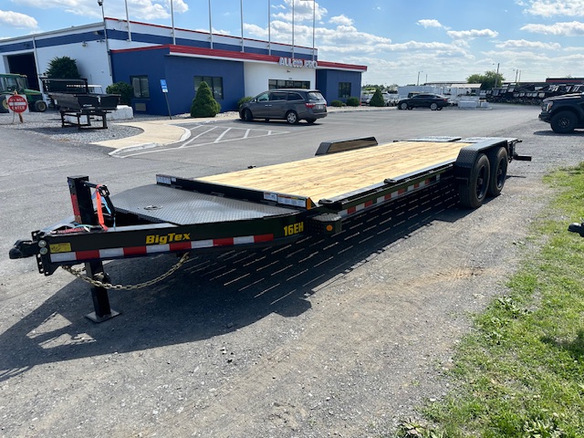 Big Tex 16EH Low Profile 7 x 22 Equipment Trailer – Mega Ramps