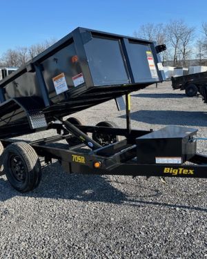 Big Tex 5 x 10 Low Profile Dump Trailer – Barn Doors