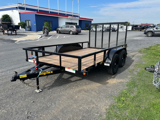 Big Tex 6 x 12 Dual Axle Landscape Utility Trailer – Electric Brakes