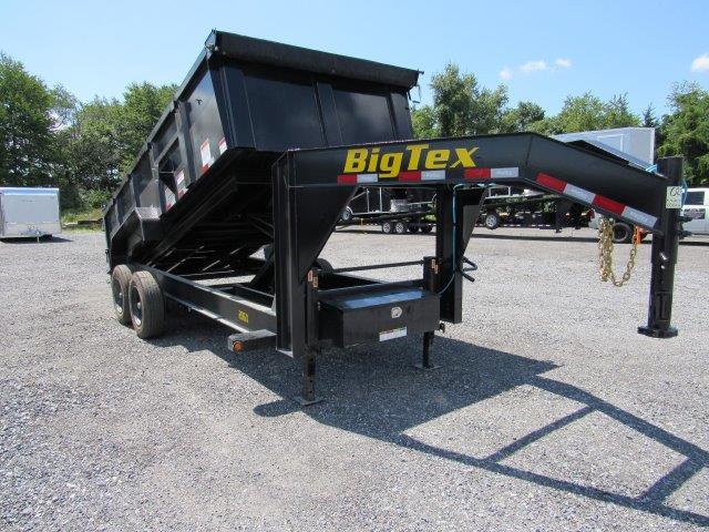 Big Tex 7 x 16 Gooseneck Dump Trailer – 10K Axles