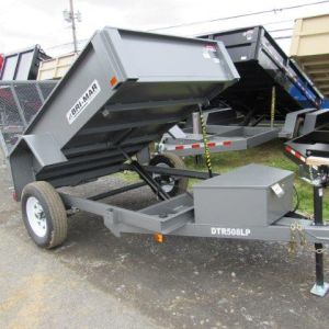 BWise 5 x 8 Single Axle Dump Trailer – Landscape Gate