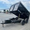 BWise 6 x 10 High Side Dump Trailer – Slide Out Ramps