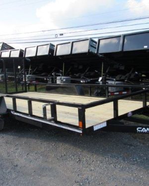 Cam Superline 7 x 16 Landscape Utility Trailer – Rear Landscape Gate