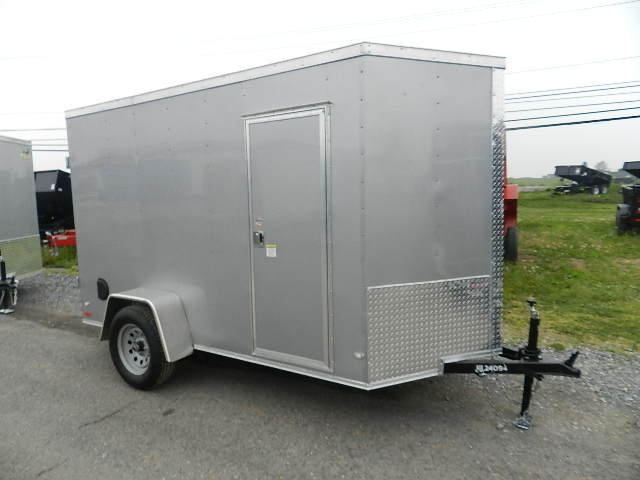 Covered Wagon 5 x 10 Enclosed Trailer – Double Rear Barn Doors