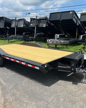 CAM Superline 7 x 18 Equipment Trailer – Drive Over Fenders