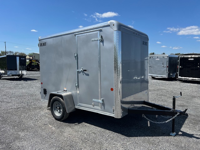 Car Mate 6 x 10 Enclosed Cargo Trailer – Barn Doors