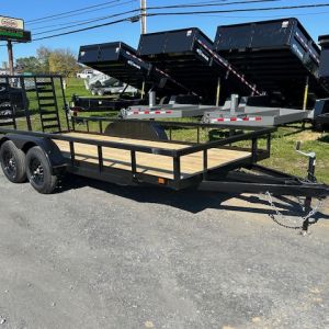 Carry-On 6.4 x 16 Landscape Utility Trailer – Rear Ramp Gate