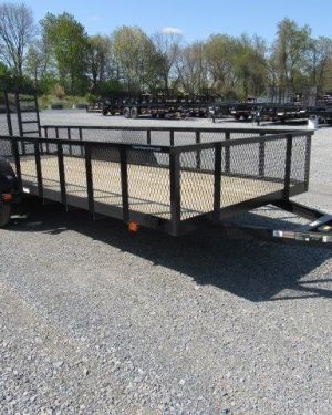 Carry-On 6.4 x 18 Landscape Utility Trailer – 7K with 24″ High Sides