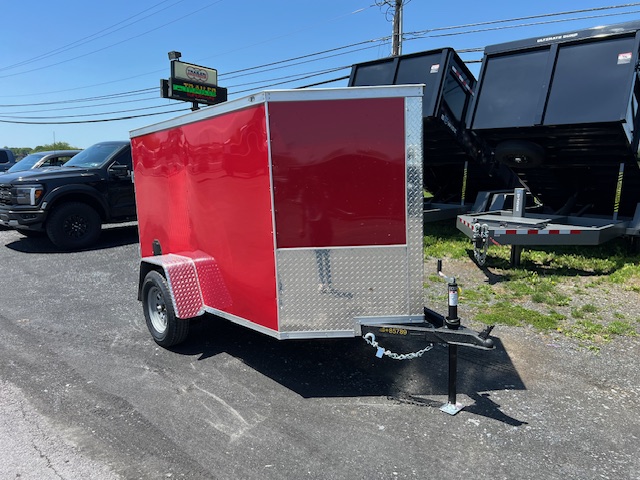 Covered Wagon 5 x 8 Enclosed Cargo Trailer