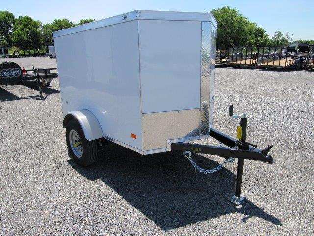 Covered Wagon 4×6 Enclosed Cargo Trailer