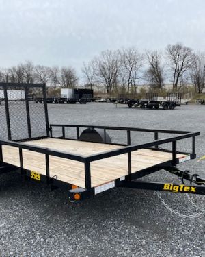 Big Tex 6 x 12 Utility Trailer – Rear Landscape Ramp