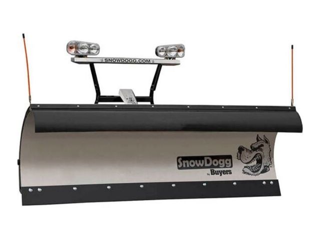 SnowDogg HD/EX 8′ Stainless Steel Snow Plow #EX80