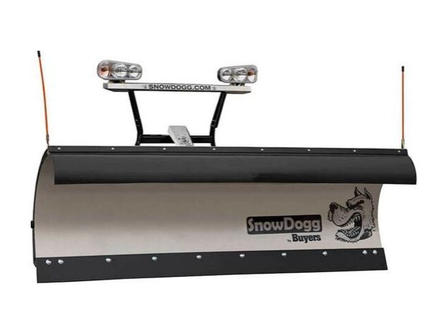 SnowDogg HD/EX 9′ Stainless Steel Snow Plow #EX90