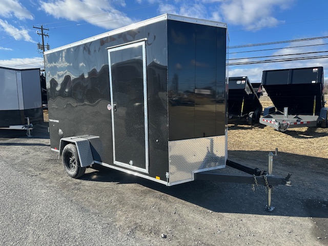 Formula 6 x 12 Enclosed Cargo Trailer – Rear Ramp Door