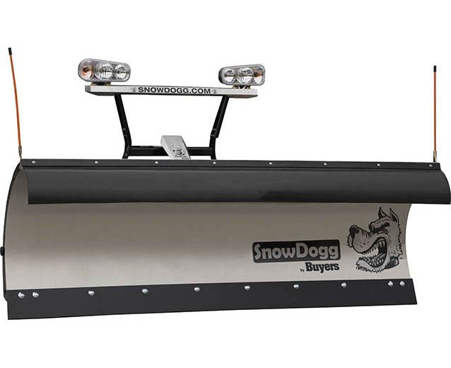 SnowDogg HD/EX 8′ 5″ Stainless Steel Snow Plow #EX85