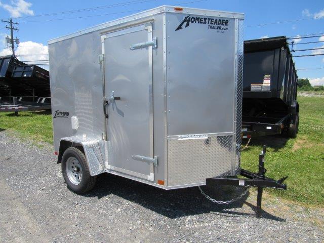 Homesteader 5 x 8 Enclosed V-Nose Cargo Trailer | All Pro