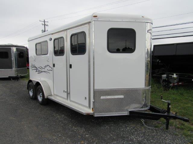 Homesteader Stallion 2 Horse Pull Trailer – Front Loading