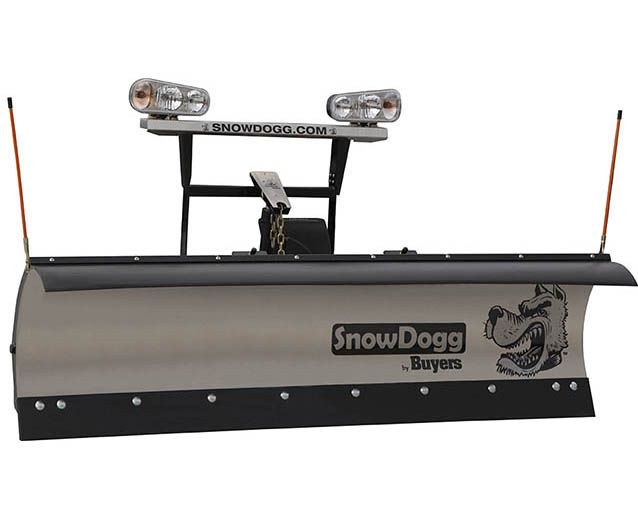 SnowDogg MD 7′ 5″ Stainless Steel Snow Plow #MD75