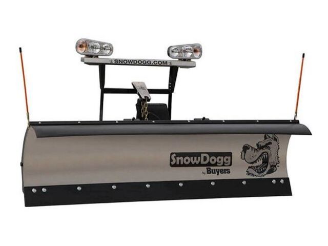 SnowDogg MD 7′ 5″ Stainless Steel Snow Plow #MD75