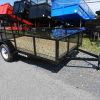 Premier 6.4 x 12 Landscape Utility Trailer – Mesh Sides