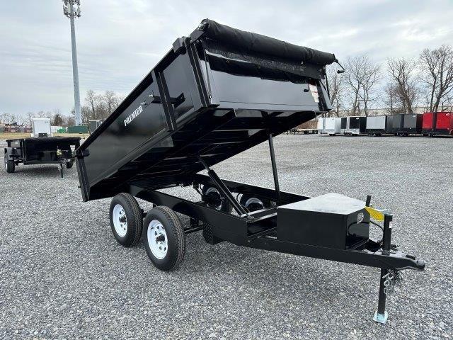 Premier 6 x 10 Deckover Dump Trailer – Spreader Gate