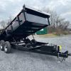 Premier 7 x 14 Low Profile Dump Trailer – Combo Gate & Ramps