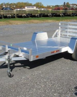 Sport Haven 5×10 Aluminum Utility Trailer – Deluxe Package