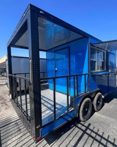 8.5 x 16 TA BBQ Trailer / Food Vending Stock #51000