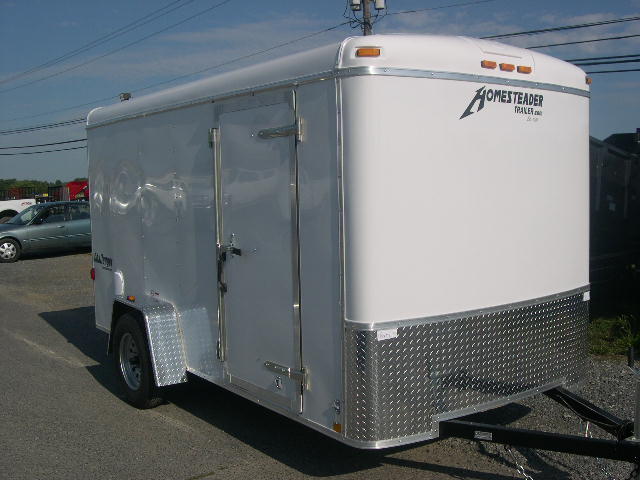 Homesteader 6 x 12 Enclosed Cargo Trailer – 12″ Added Height