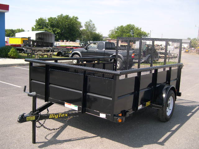 Big Tex 6 x 10 Landscape Utility Trailer – 24″ Metal Sides