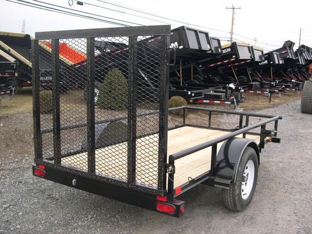 Big Tex 5 x 10 Landscape Utility Trailer – Rear Ramp Gate