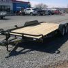 Big Tex 7 x 18 Wood Deck Car Trailer – Slide Out Ramps