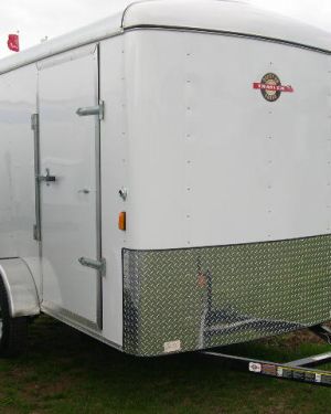 Carry-On 6 x 10 Enclosed Cargo Trailer – Rear Ramp Door